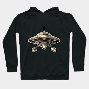 Funny Flying Saucer Hoodie